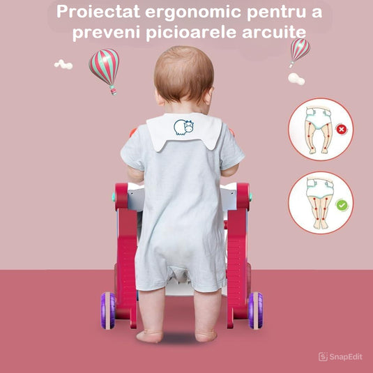 Premergător transformabil în trotinetă