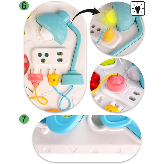 Măsuță și panou de activități BrainyBaby