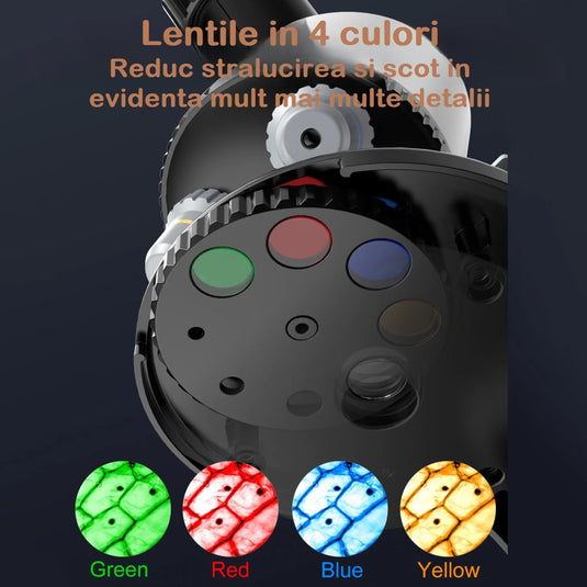 Microscop pentru copii cu LED, 640x