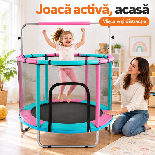 Trambulina pentru Copii FunBounce Multifunctionala