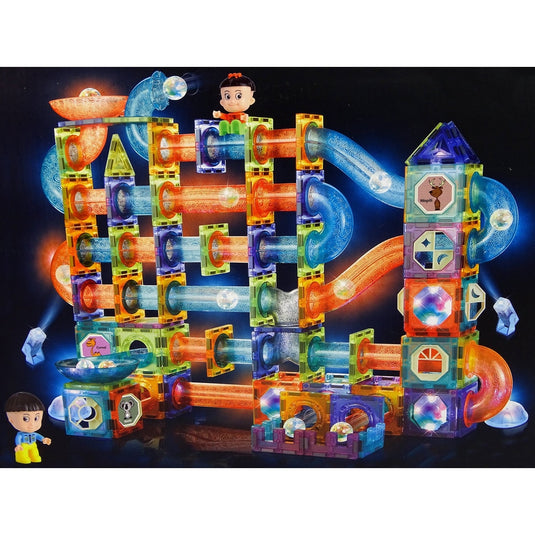 Set mare de piese magnetice Magic Light
