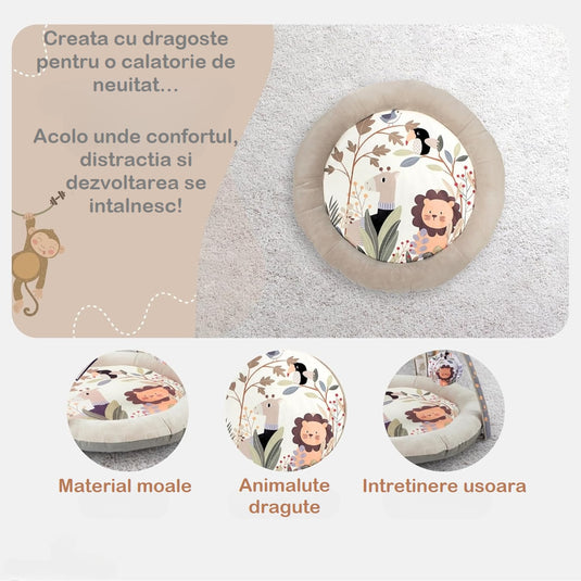 Salteluță muzicală cu tematică savană