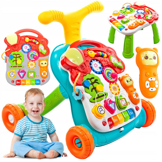Premergător cu măsuță educativă Musical Walker
