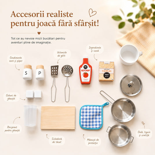 Bucătărie de jucărie cu espressor Baking Magic