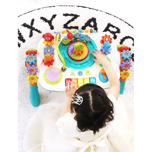 Măsuță de activități cu microfon KidsFunPlay