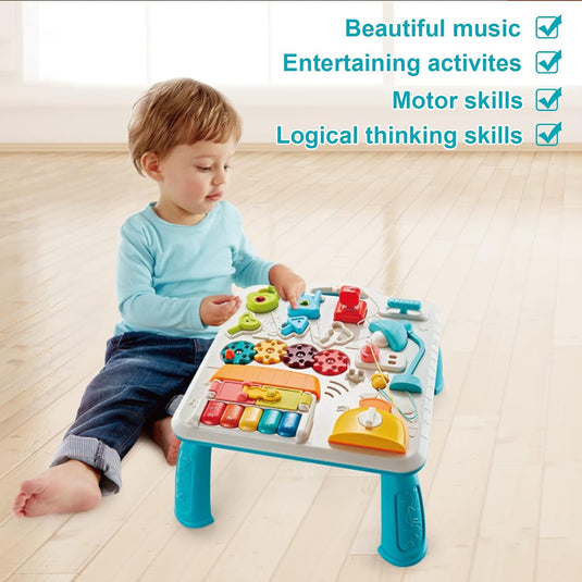 Măsuță și panou de activități BrainyBaby