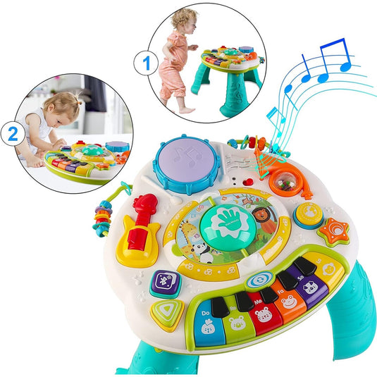Măsuță interactivă cu microfon Kids Melody