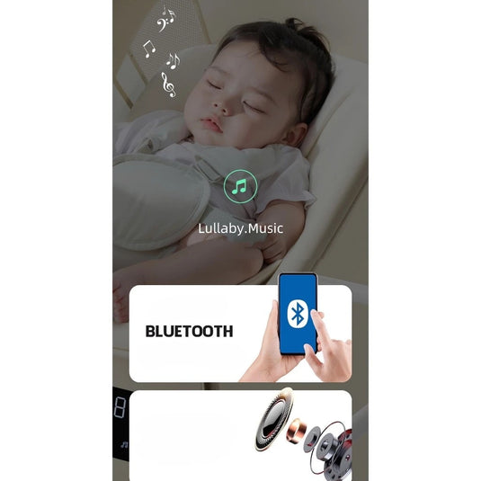 Balansoar electric bej 3D Motion BabyHug