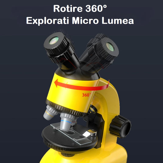 Microscop pentru copii cu LED, 640x