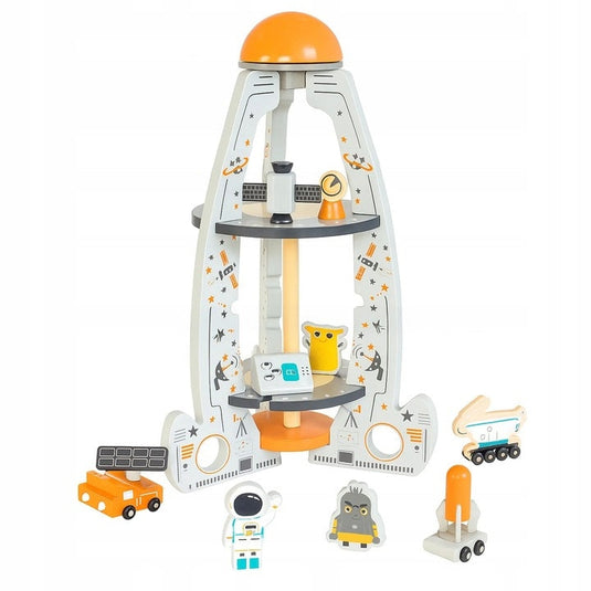 Rachetă spațială din lemn RocketShip