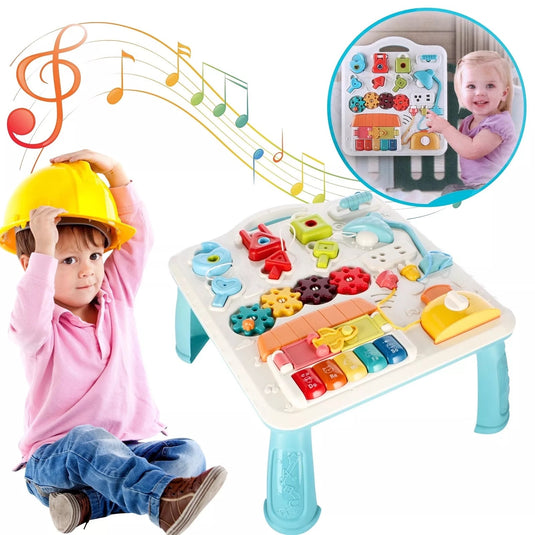 Măsuță și panou de activități BrainyBaby