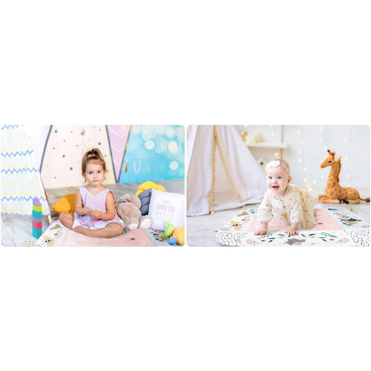 Saltea de activități roz BabyKING