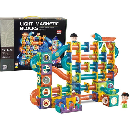 Set mare de piese magnetice Magic Light