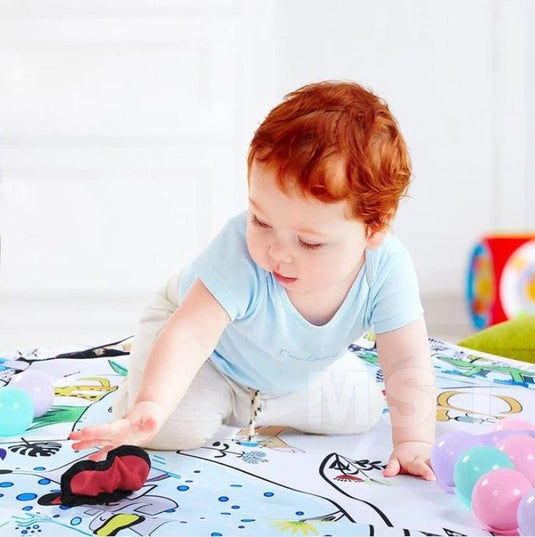 Țarc de joacă cu bile PlayBeBe KinderVibe