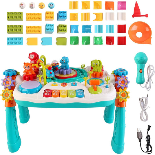 Măsuță de activități cu microfon KidsFunPlay