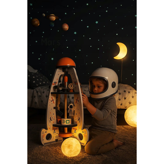 Rachetă spațială din lemn RocketShip