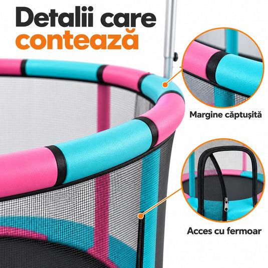 Trambulina pentru Copii FunBounce Multifunctionala
