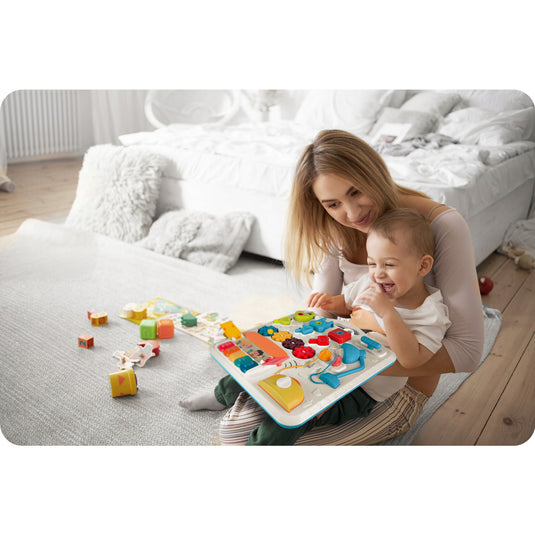 Măsuță și panou de activități BrainyBaby