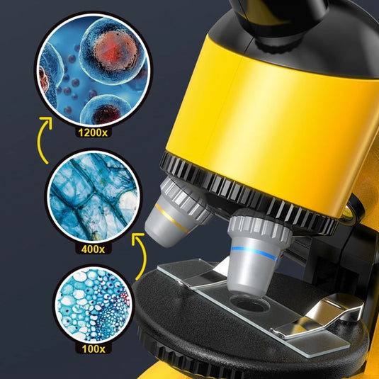 Microscop pentru copii cu LED, 640x