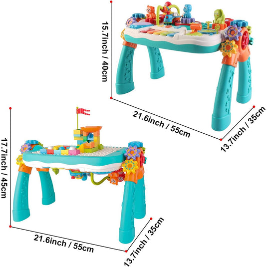 Măsuță de activități cu microfon KidsFunPlay