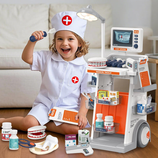 Set doctor cu cărucior MediCare Pro